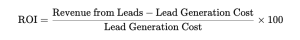 ROI Formula