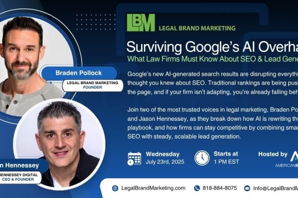 Surviving Google’s AI Overhaul — What Law Firms Must Know About SEO & Lead Generation