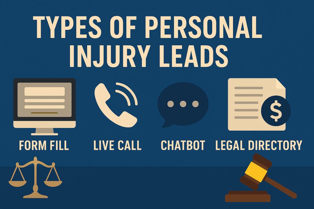Types of Personal Injury Leads