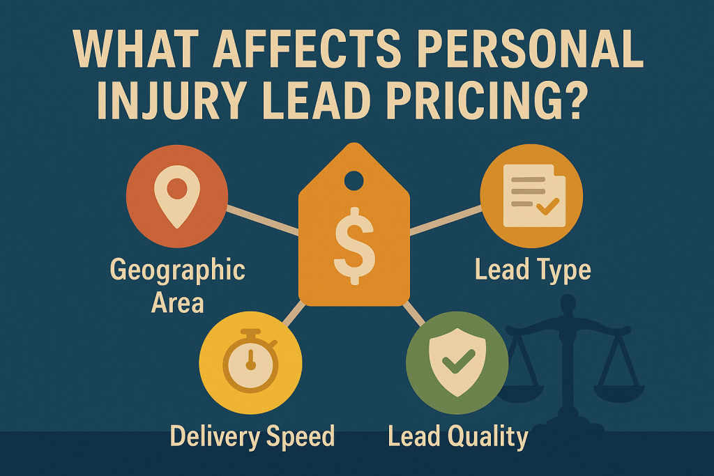 What affects personal injury lead pricing